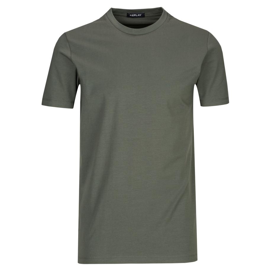 Replay REPLAY Shirt kaki -