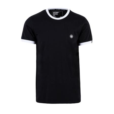 SPITZBUB Shirt Full Sports zwart / wit