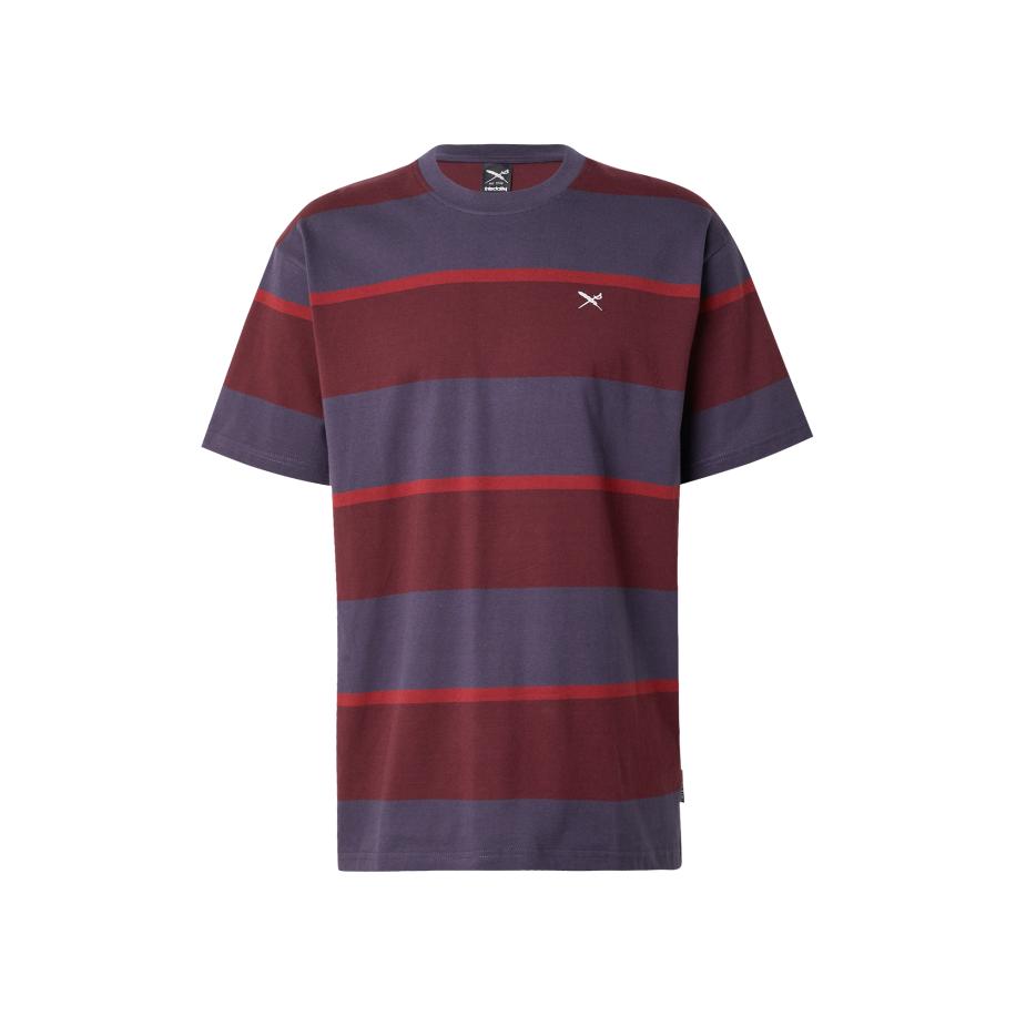 Iriedaily Iriedaily Shirt Boldness navy / grenadine / karmijnrood -