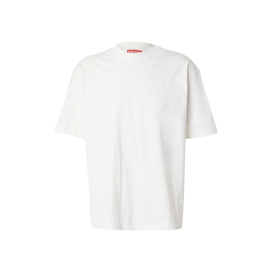 Diesel DIESEL Shirt BOGGY-MEGOVAL-D zwart / offwhite -