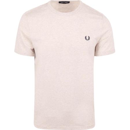 Fred Perry Ringer T-Shirt Beige X23