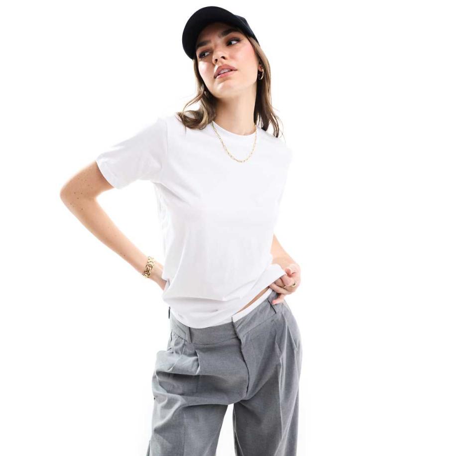 JJXX Oversized T-shirt in wit Wit