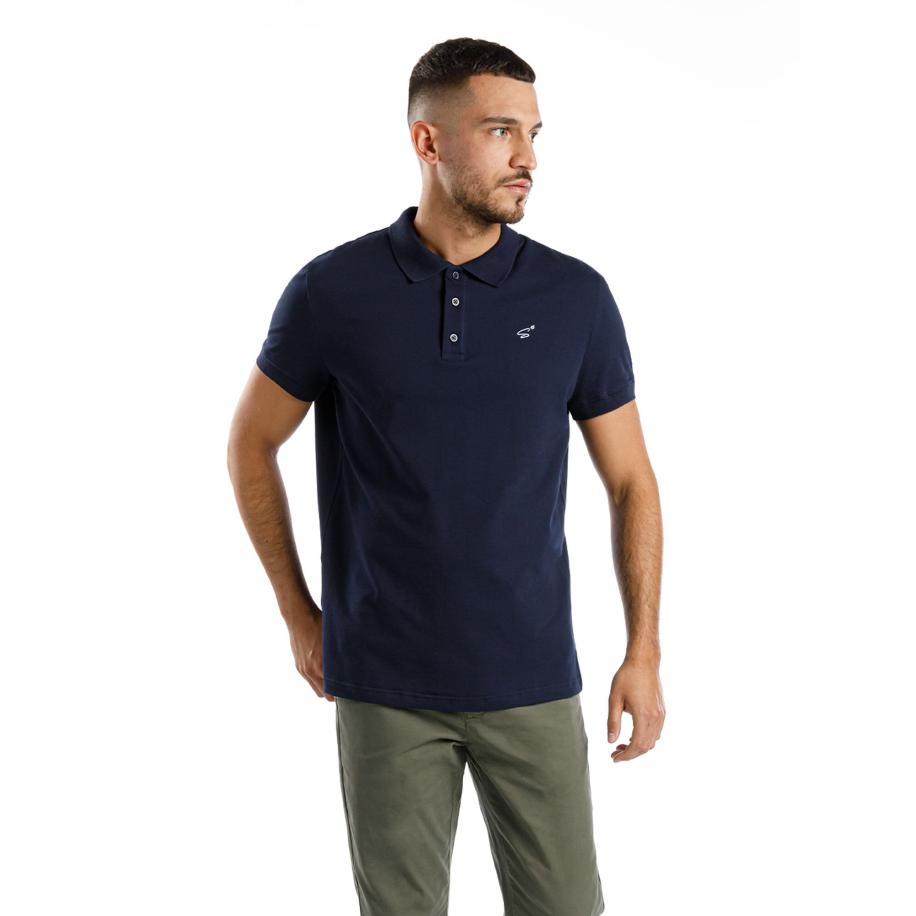 SPITZBUB Shirt Leonard donkerblauw / wit Blauw