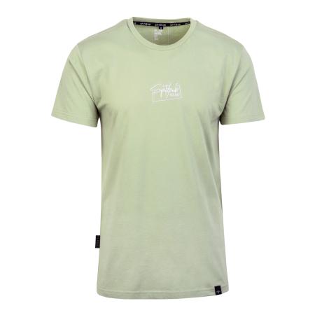 SPITZBUB Shirt Damian groen / wit