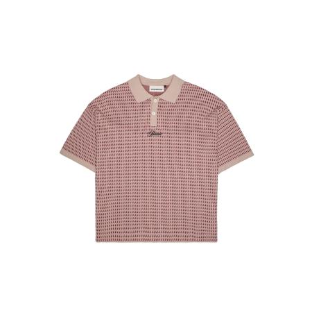 Prohibited Prohibited Shirt oudroze / lichtroze / wijnrood / zwart