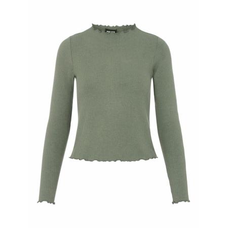 Pieces PIECES Shirt PCNicca olijfgroen