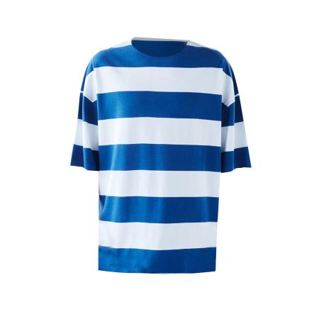 VAMOS CLO VAMOS CLO Shirt blauw / wit