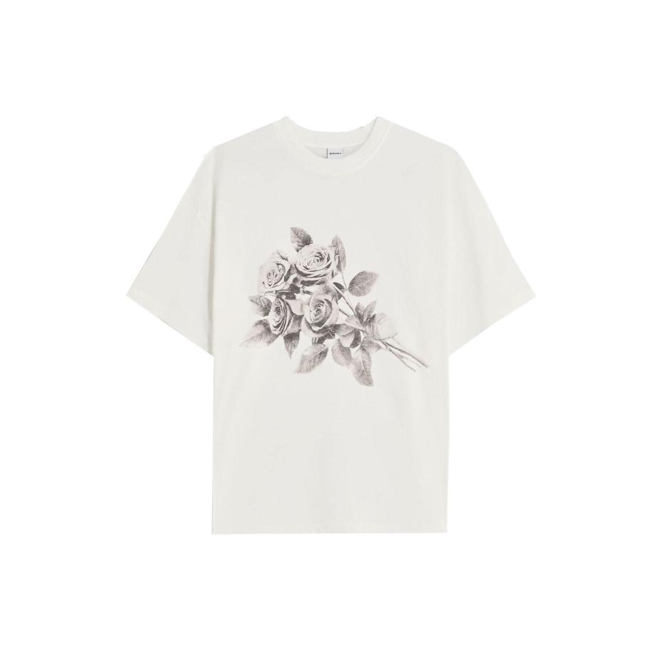 Bershka Bershka Shirt zwart / wit -