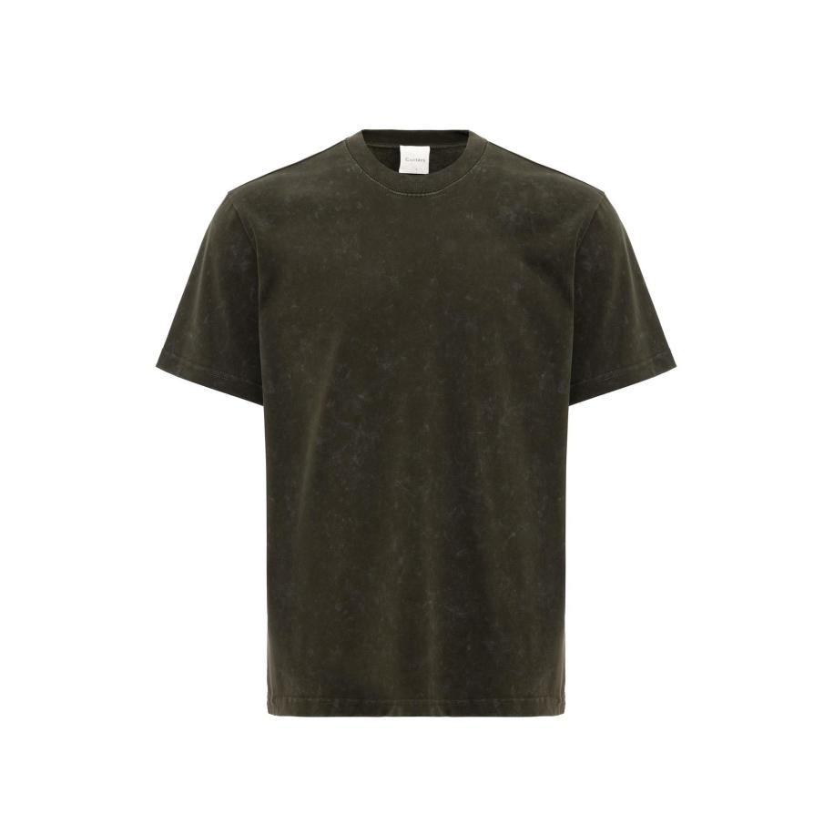 Cortera Cortera Shirt Arnaldo donkergroen / wit -