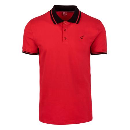 SPITZBUB Shirt Rainer rood / zwart