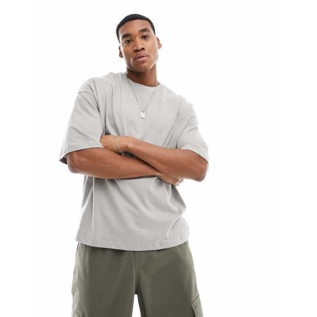 ADPT - Oversized T-shirt in grijs