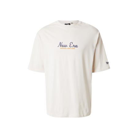New Era NEW ERA Shirt lichtbeige / blauw / goudgeel