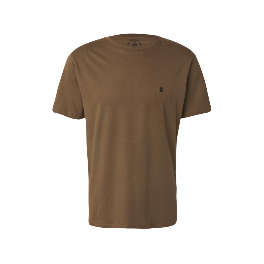 Volcom Volcom Shirt STONE BLANKS bruin -