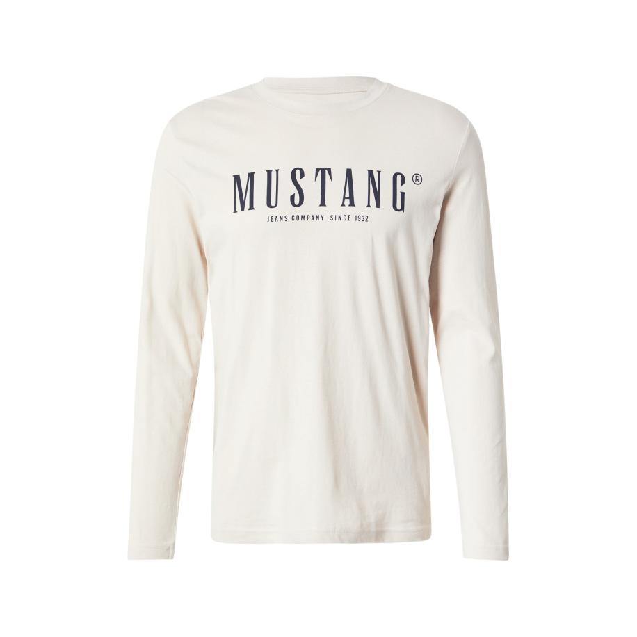 Mustang MUSTANG Shirt Asheville crème / zwart -
