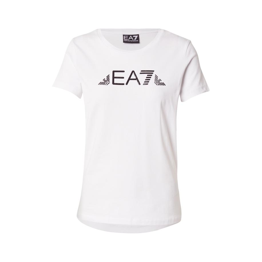 Emporio Armani EA7 Emporio Armani Shirt zwart / wit -