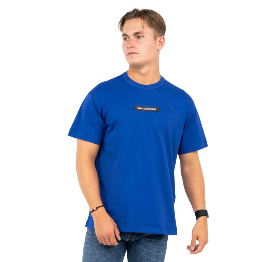 Versace Maglietta T-Shirt Blauw