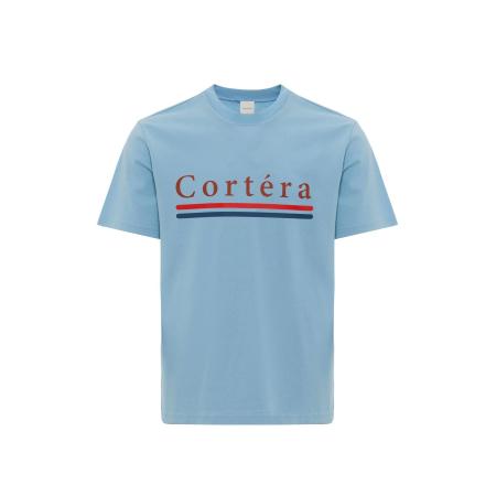 Cortera Cortera Shirt Armando lichtblauw / gemengde kleuren