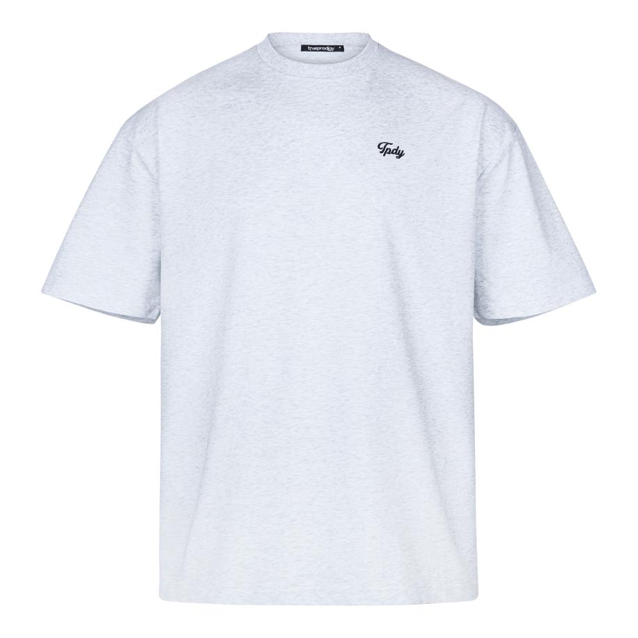 Trueprodigy trueprodigy Shirt Nika grijs gemêleerd -