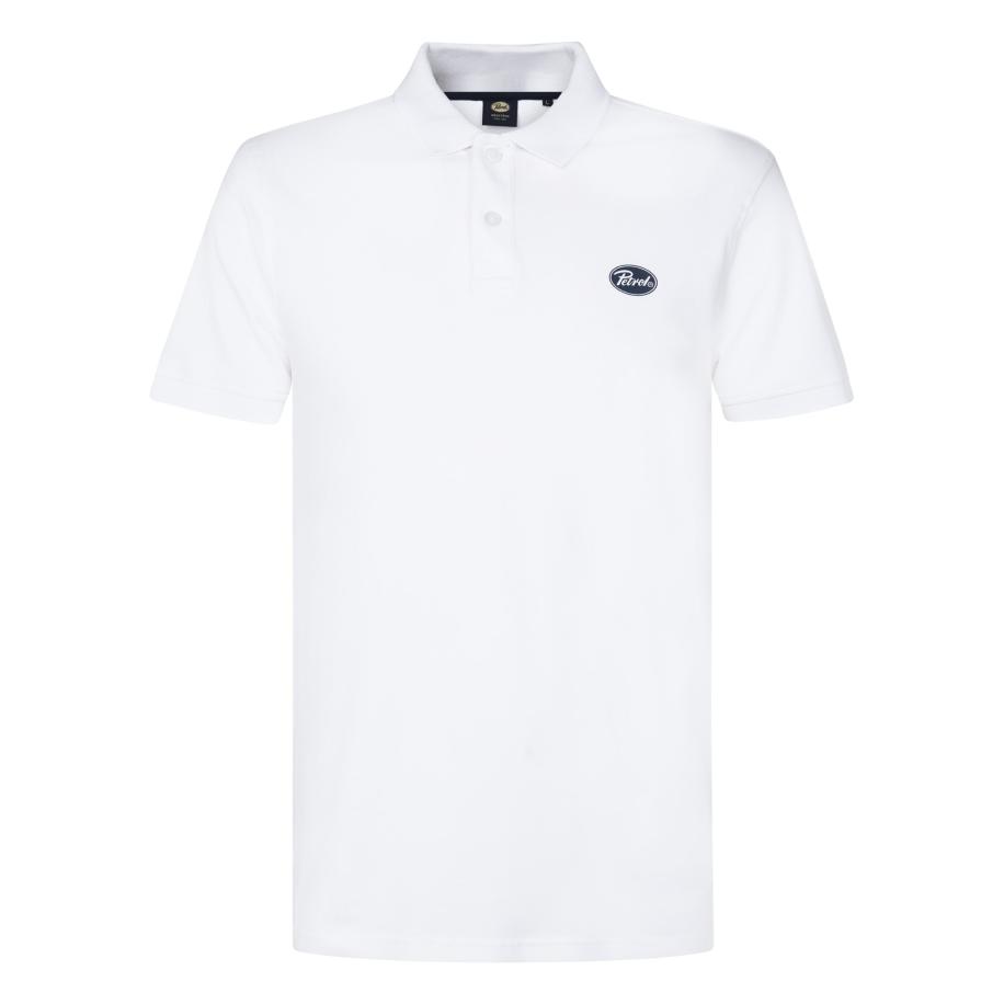 Petrol Industries Petrol Industries Shirt zwart / wit -