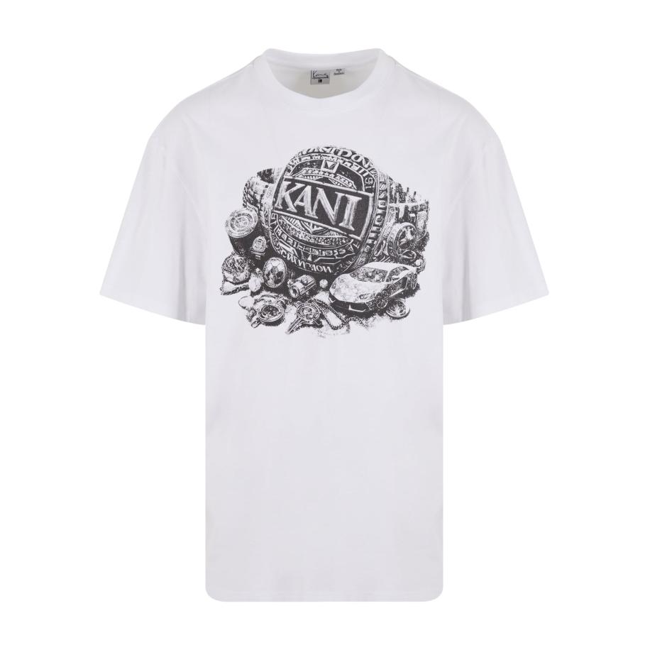 Karl Kani Karl Kani Shirt Icy Watch zwart / wit -