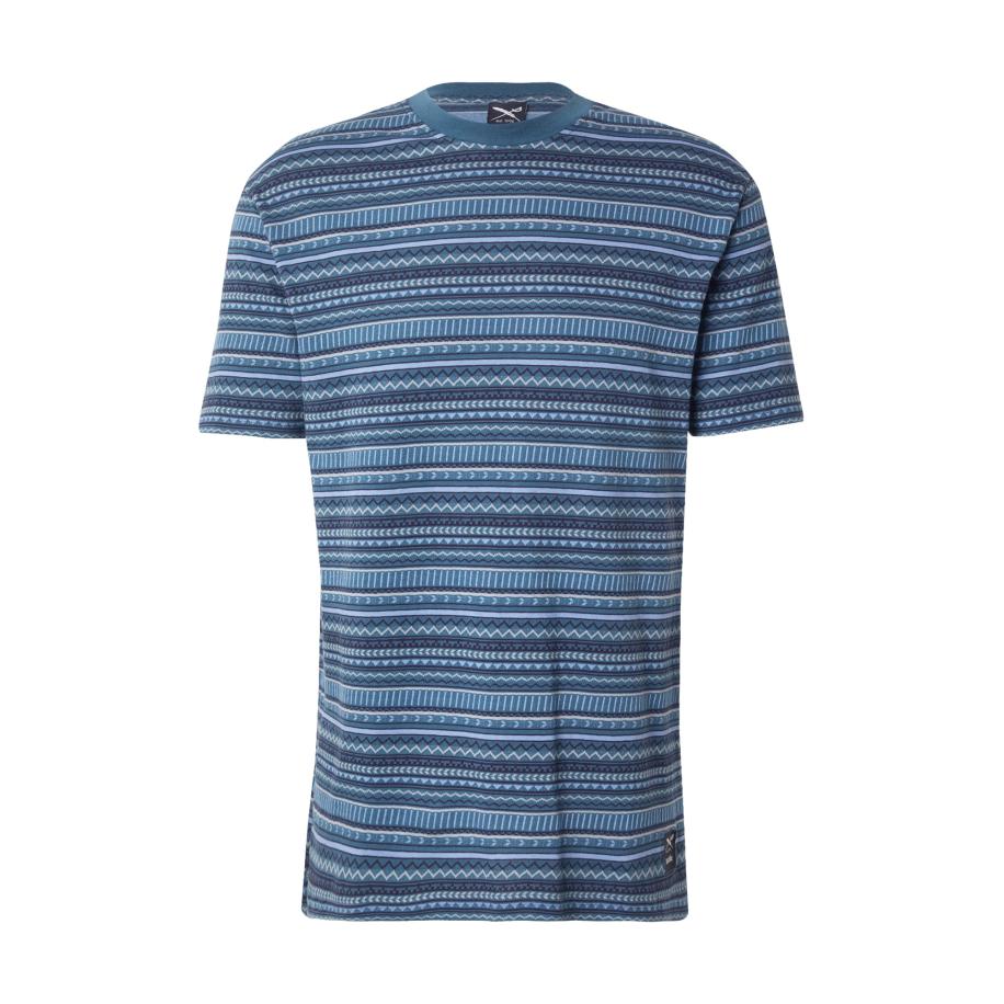 Iriedaily Iriedaily Shirt blauw / donkergroen / wit -
