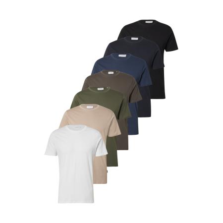 Lindbergh Lindbergh Shirt beige / navy / donkerblauw / olijfgroen / donkergroen / zwart / wit