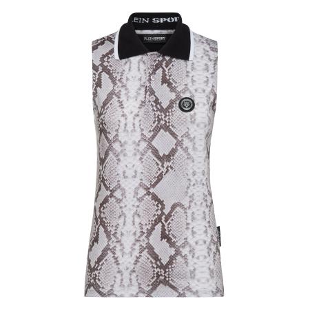 Plein Sport Plein Sport Shirt Python grijs / basaltgrijs / donkergrijs