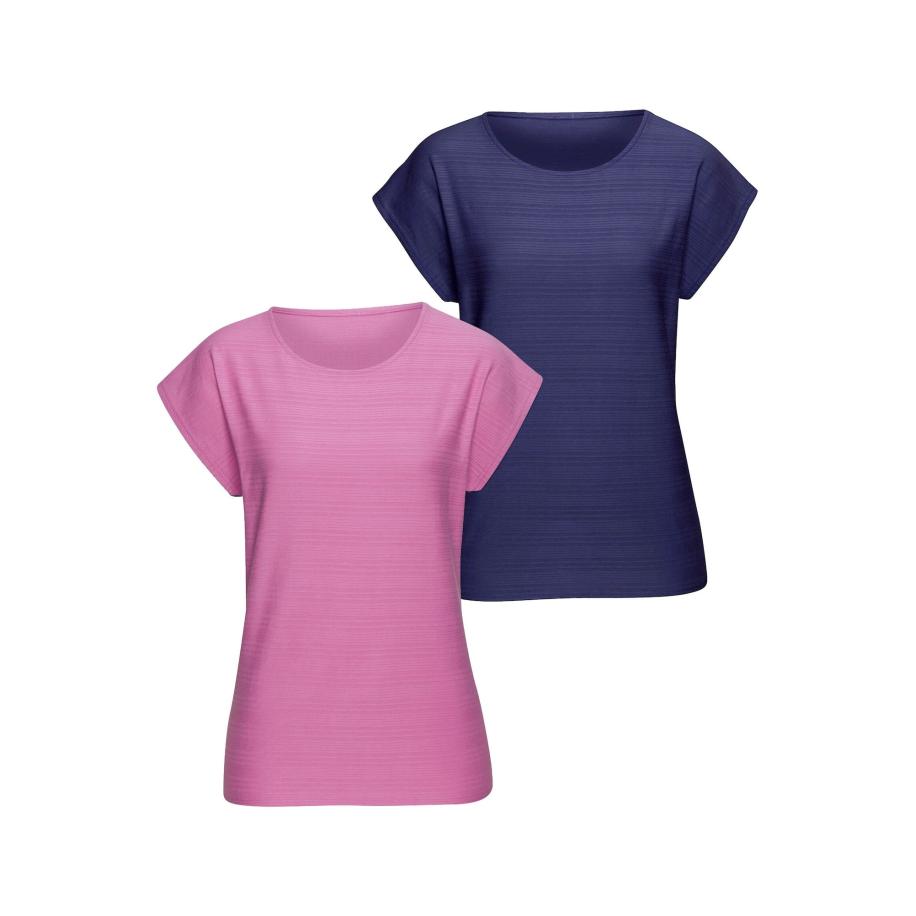 VIVANCE VIVANCE Shirt indigo / lichtroze -