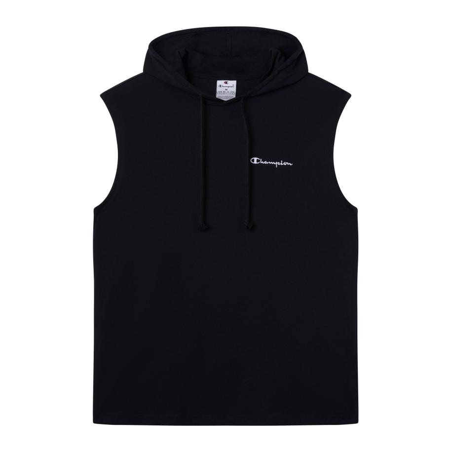 Champion Authentic Athletic Apparel Champion Authentic Athletic Apparel Shirt zwart / wit -