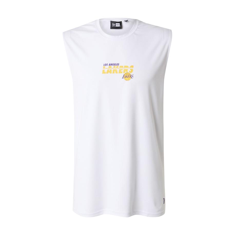 New Era NEW ERA Shirt NBA ESSENTIALS geel / donkerlila / wit -