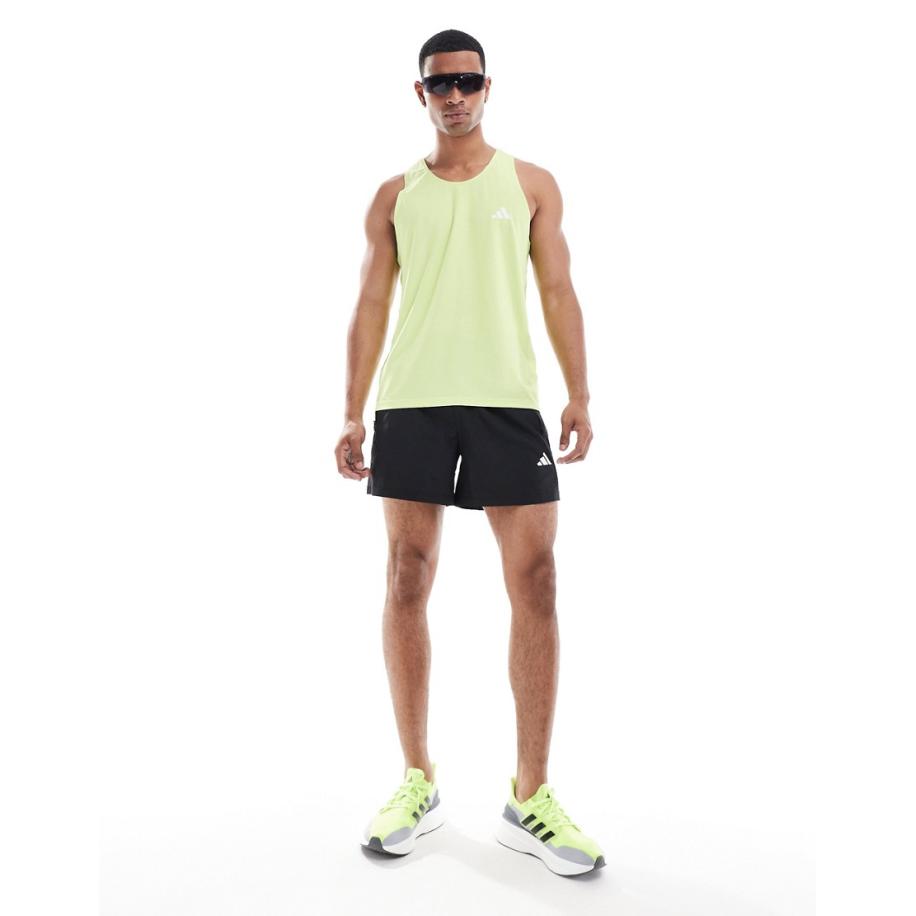 adidas - Hardlopen - Own The Run - Tanktop in groen Groen