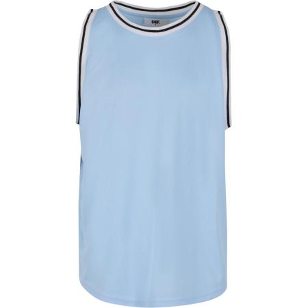 DEF DEF Shirt lichtblauw / zwart / wit