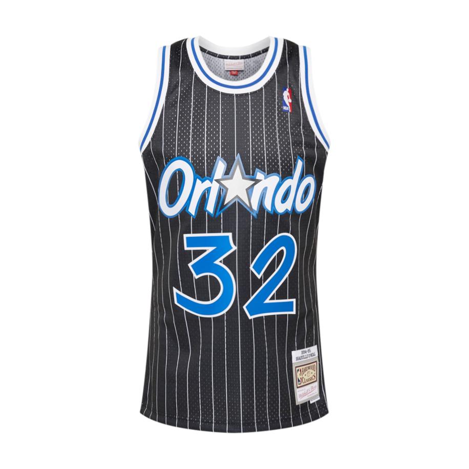 Mitchell & Ness Mitchell & Ness Shirt royal blue/koningsblauw / zwart / wit -