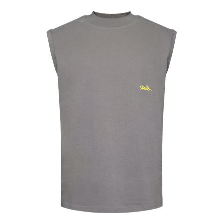 SikSilk SikSilk Shirt neongeel / donkergrijs