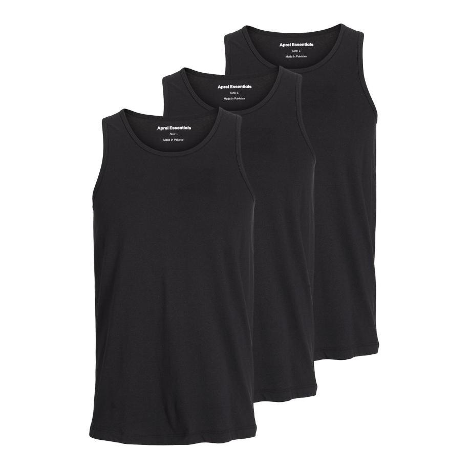 aprel aprel Shirt zwart -