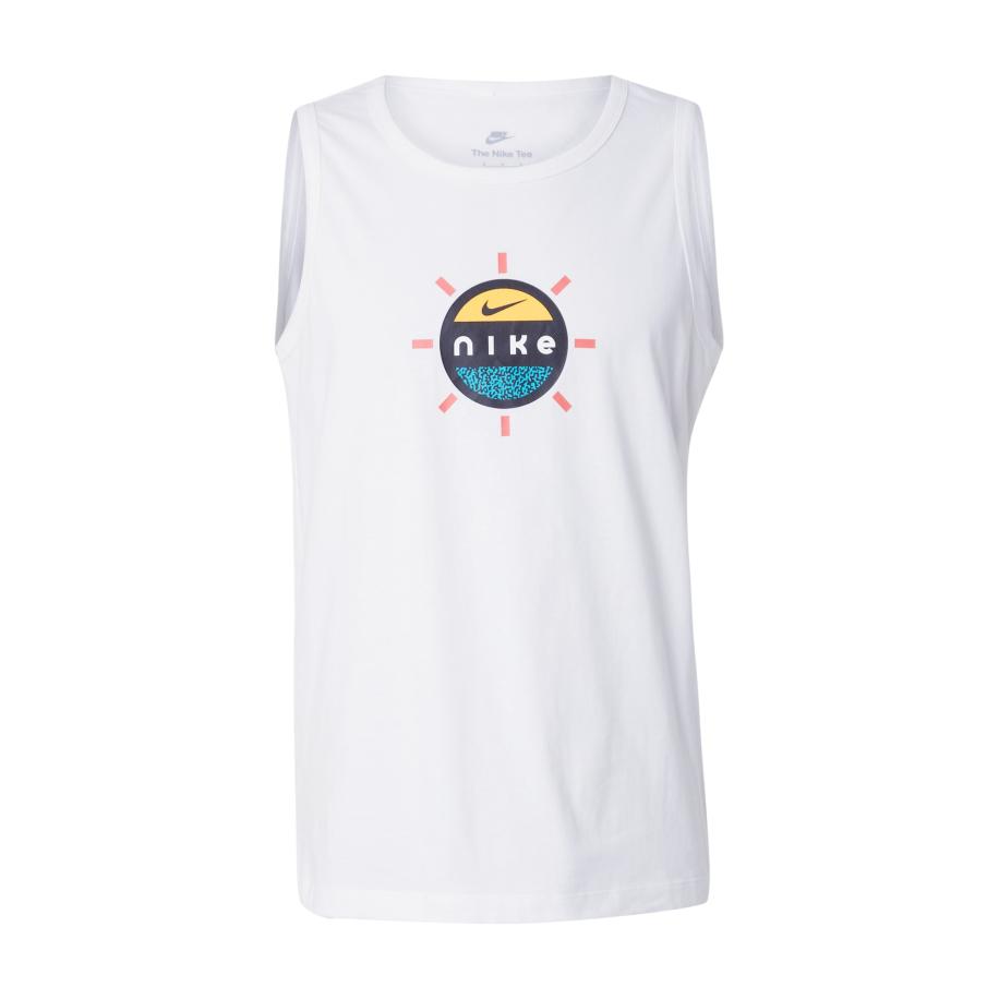 Nike Nike Sportswear Shirt azuur / koraal / zwart / wit -