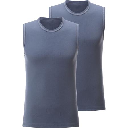 BABISTA Onderhemd blauw, Effen