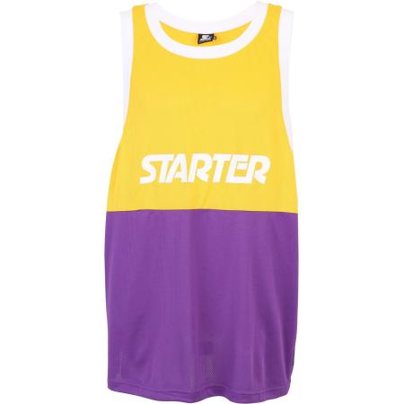Starter Starter Shirt geel / lila / wit