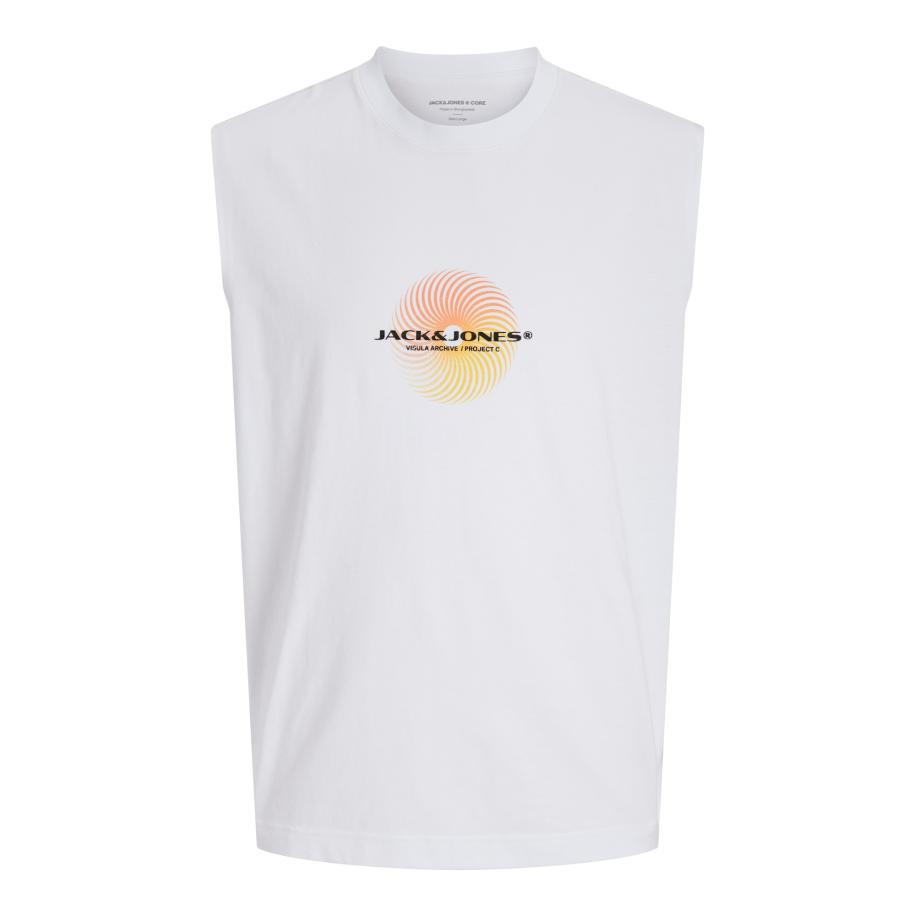 Jack & Jones JACK & JONES Shirt JCOCALMA geel / oranje / zwart / wit -