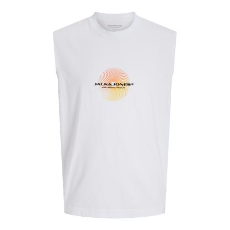 Jack & Jones JACK & JONES Shirt JCOCALMA geel / oranje / zwart / wit