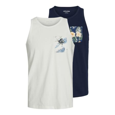 Jack & Jones JACK & JONES Shirt Chill beige / navy / groen / wit