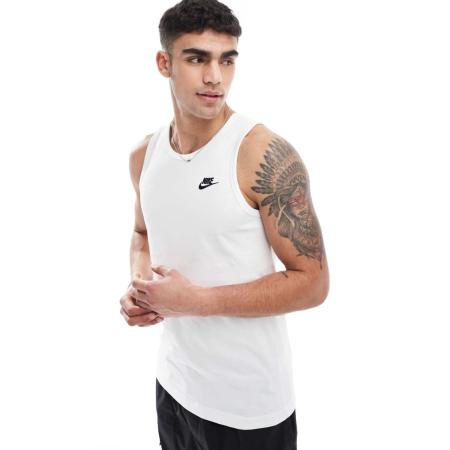 Nike - Club - Tanktop in wit