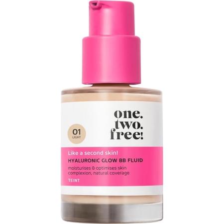 One.two.free! Make-up gezicht Hyaluronic Glow BB Fluid BB- & CC-Cream Dames 30 ml