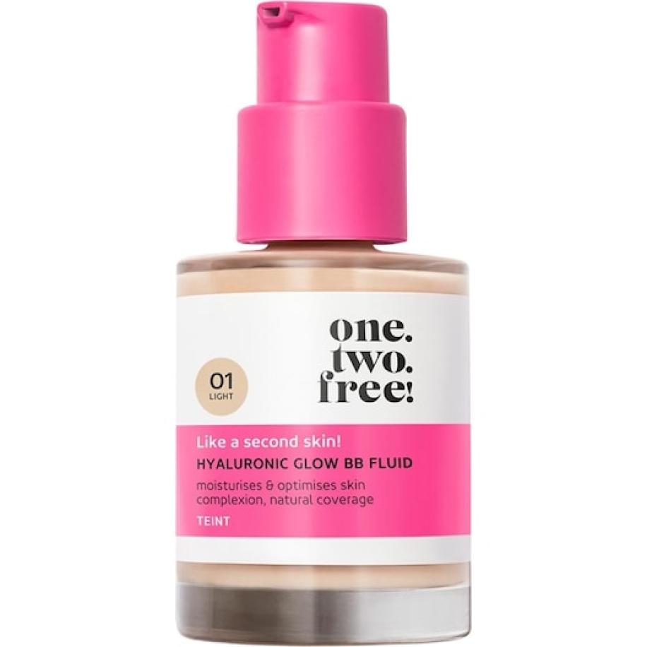 One.two.free! Make-up gezicht Hyaluronic Glow BB Fluid BB- & CC-Cream Dames 30 ml