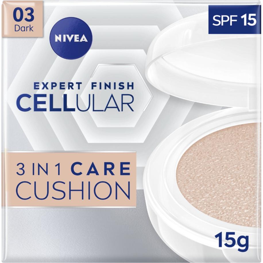 Nivea Hyaluron Cellual Filler 3-in-1 Care Cushion Dark