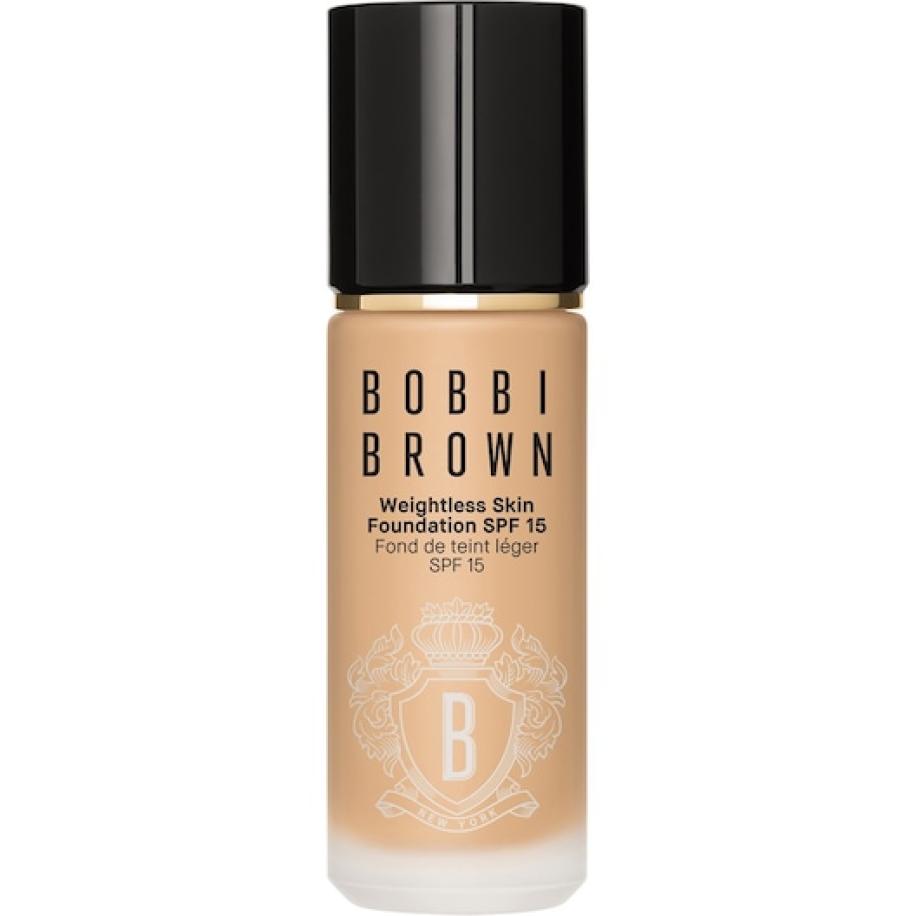 Bobbi Brown Langhoudende Foundation Licht Medium Dekking Transferproof Bobbi Brown - Weightless Skin Foundation Langhoudende Foundation - Licht, Medium Dekking & Transferproof Natural Tan