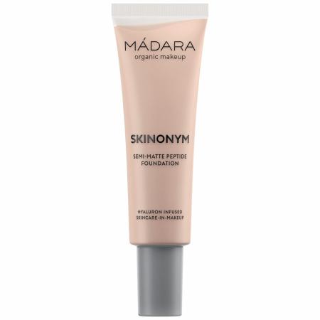 MÁDARA SKINONYM Semi-Matte Peptide Foundation, #15 STONE