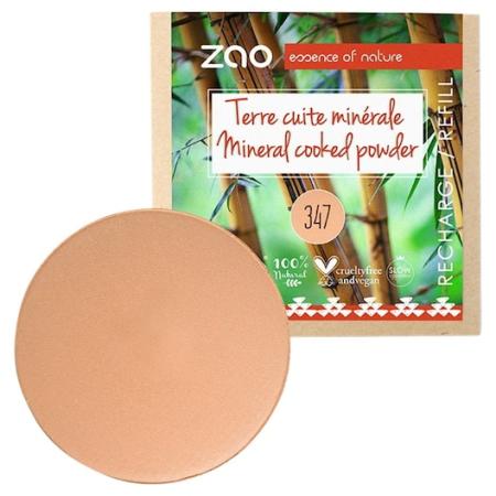 Zao Mineral powder Refill Cooked Powder Natural Bronzer Dames 15 g