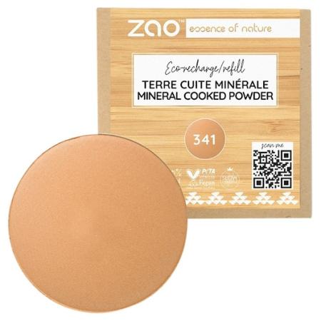Zao Mineral powder Refill Cooked Powder Natural Poeder Dames 15 g