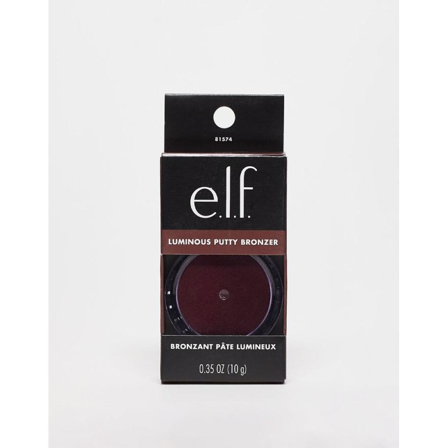 e.l.f. Luminous Putty Bronzer in kleur 'Frequent Flyer'-Brown